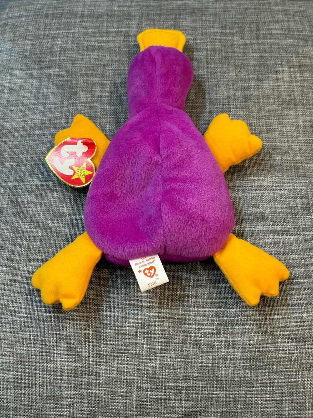 Patti the Platypus Ty Beanie Baby NWT - Picture 3 of 8